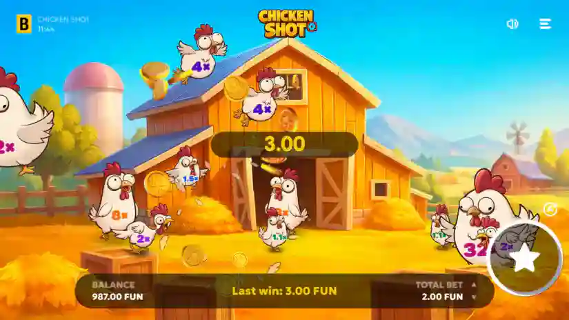 How to play Chicken Shot