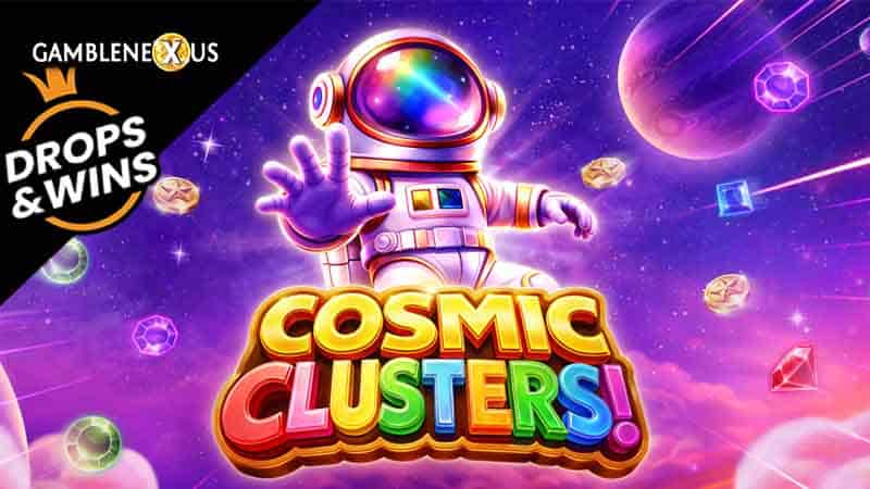 Cosmic Clusters! Slot Logo