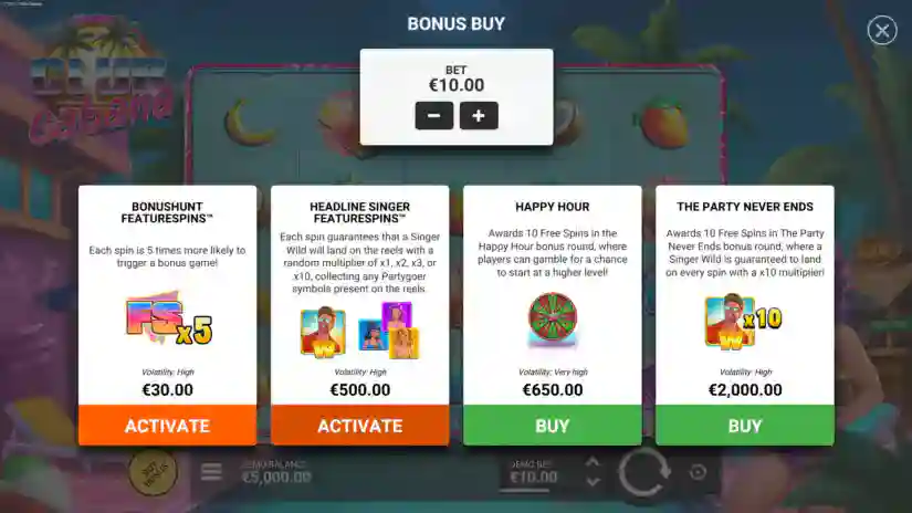 Buy Bonus