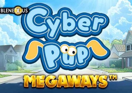 Cyber Pup Megaways Slot Logo