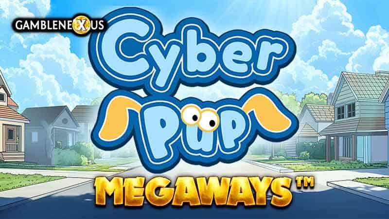 Cyber Pup Megaways Slot Logo