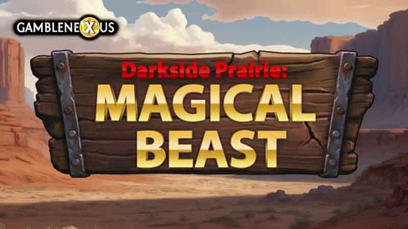 Darkside Prairie: Magical Beast Slot Logo