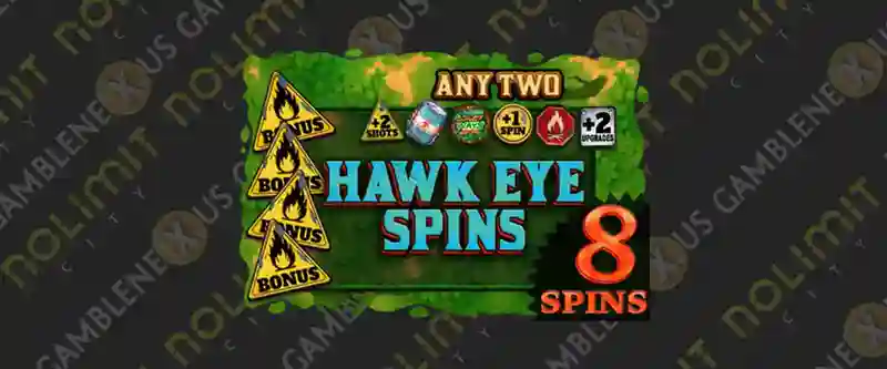 8 hawk eye spins