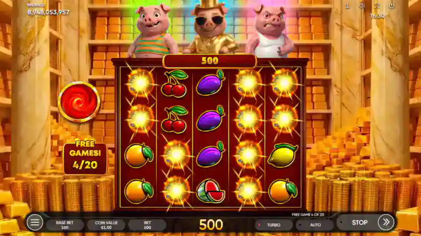 Cascading Reels Feature