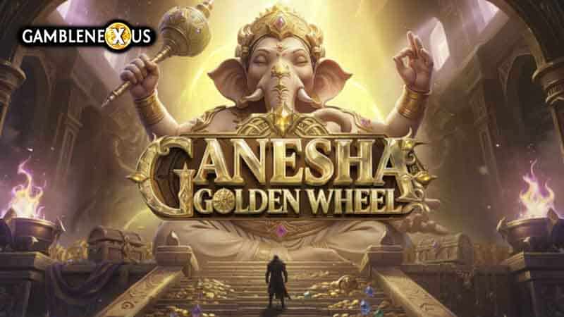 Ganesha Golden Wheel Slot Logo
