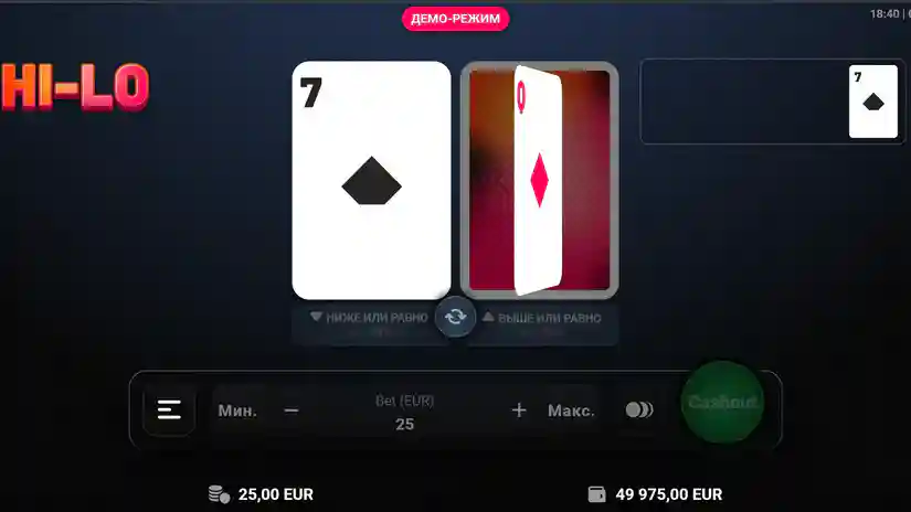 How to play Hi-Lo