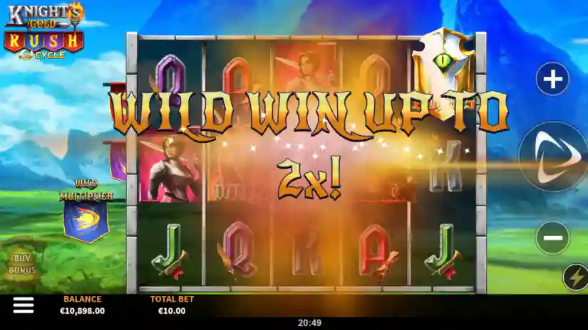 Wild Symbol Multiplier Feature
