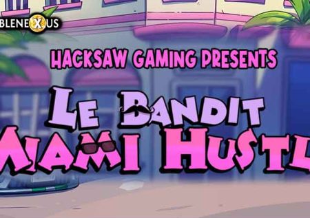 Le Bandit Miami Hustle Slot Logo