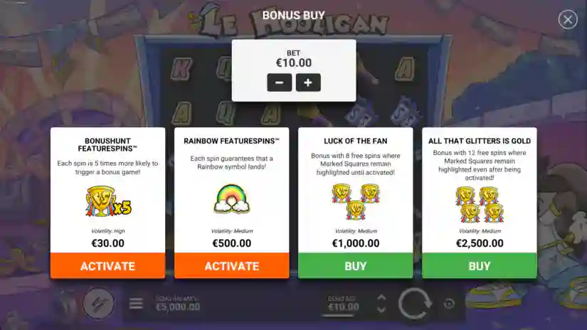 Buy Bonus