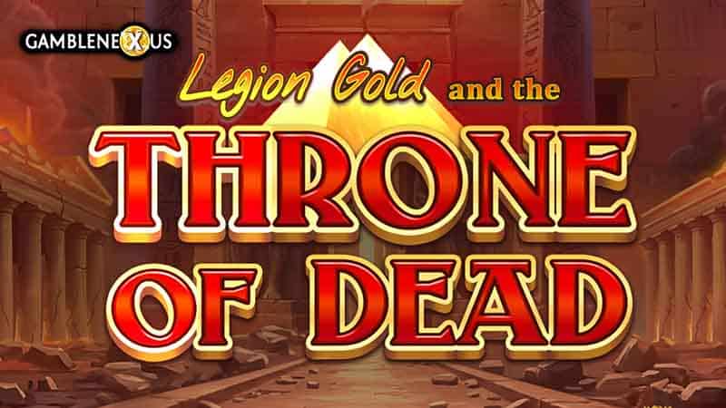 Legion Gold and the Throne of Dead Slot Logo