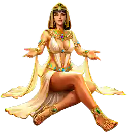 luxor of cleopatra slot character