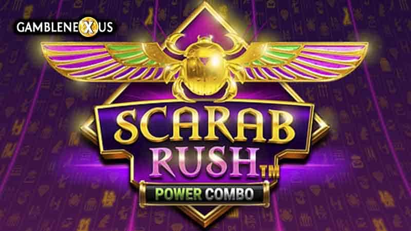Scarab Rush Power Combo Slot Logo