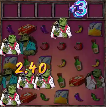 Example of winning combination calculation