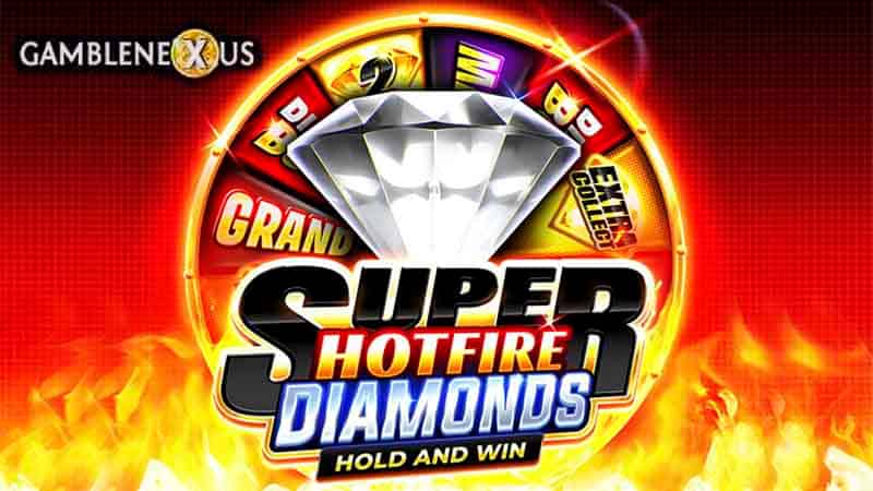 Super Hotfire Diamonds Slot Logo