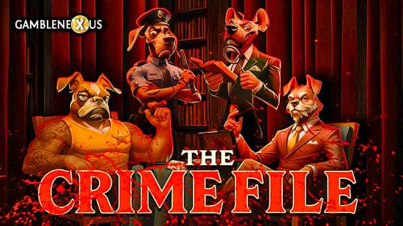 The Crime File Slot Logo