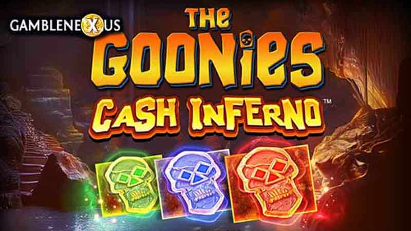 The Goonies Cash Inferno Slot Logo