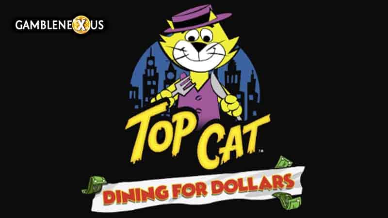 Top Cat Dining For Dollars Slot Logo