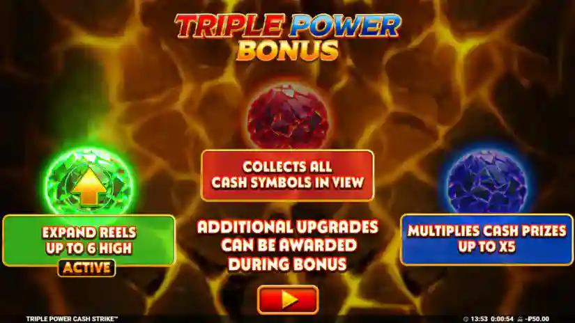 Triple Power Bonus