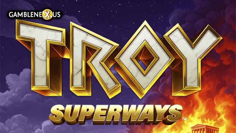 Troy SuperWays Slot Logo
