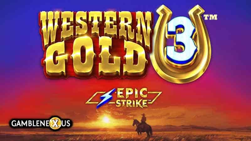 Western Gold 3 Slot Logo