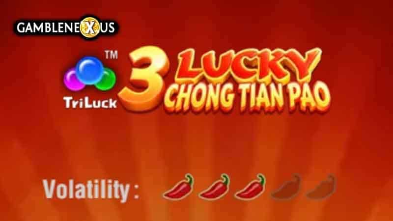 3 Lucky Chong Tian Pao Slot Logo