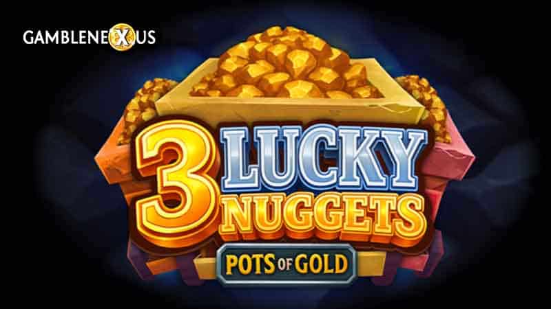 3 Lucky Nuggets Slot Logo