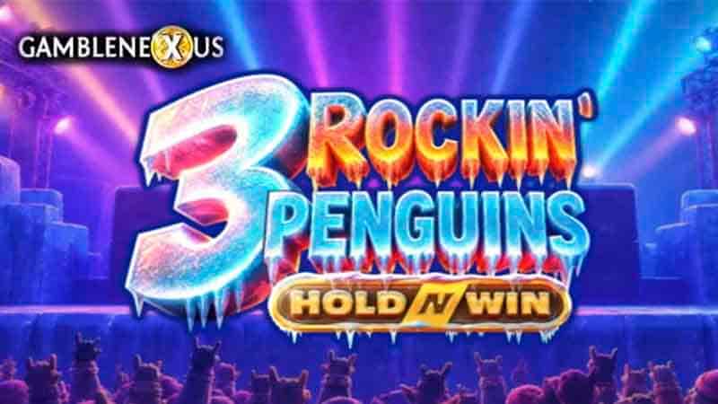 3 Rockin’ Penguins Slot Logo