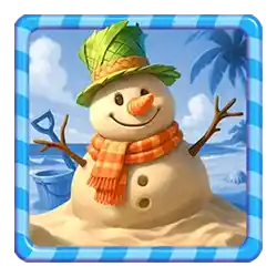 Symbol 04 3 Wonders Santa on the Beach