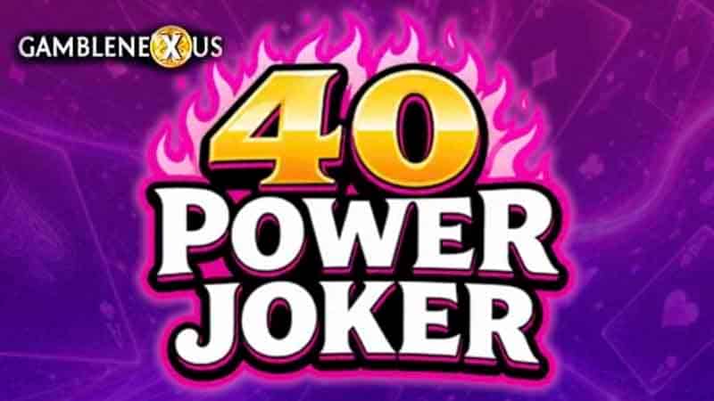 40 Power Joker Slot Logo