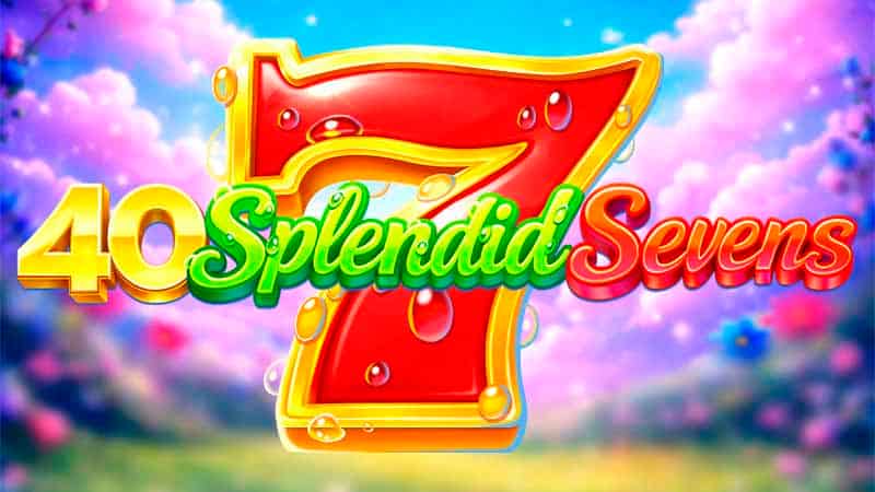 40 Splendid Sevens Slot Logo
