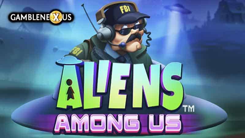 Aliens Among Us Slot Logo