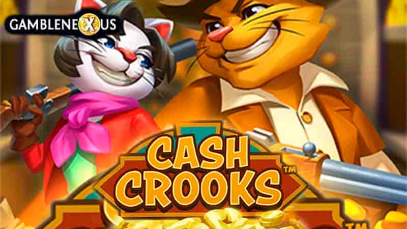 Cash Crooks Slot Logo