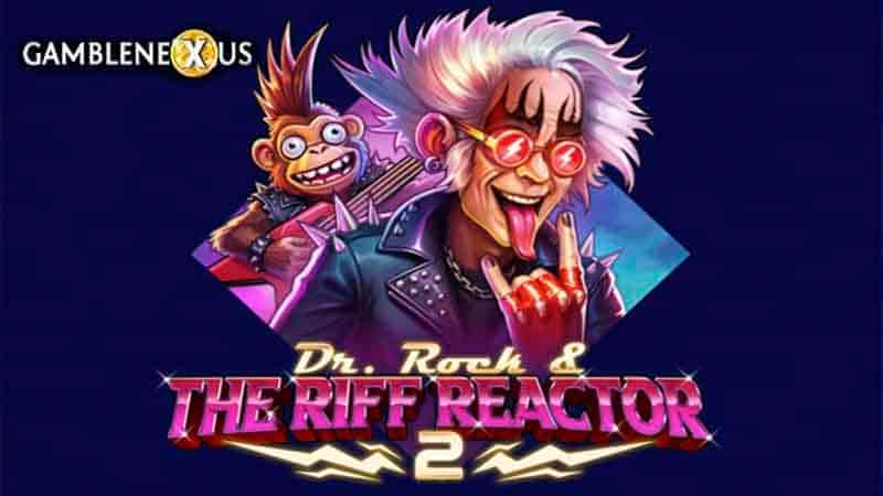 Dr. Rock & the Riff Reactor 2 Slot Logo