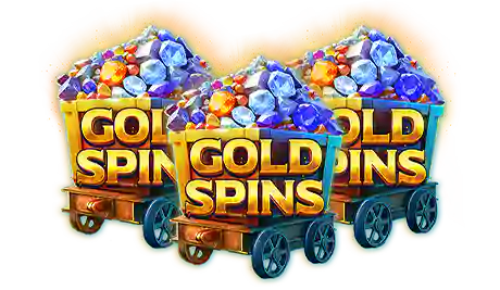 3 GOLD SPINS symbols