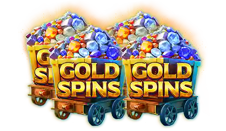 4 GOLD SPINS symbols