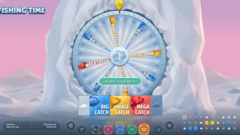 How to play Fishing Time