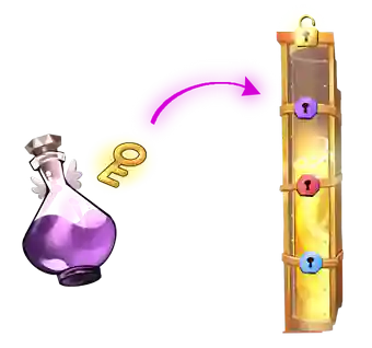 Collect the tokens to unlock Tier levels with Wild features!