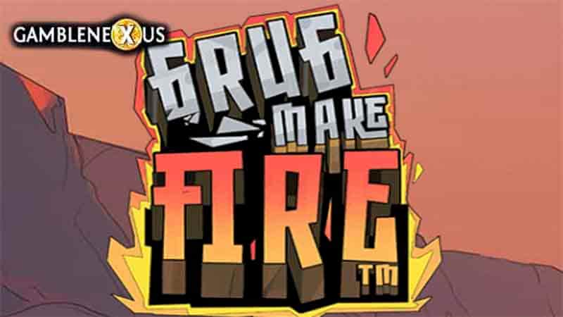 Grug Make Fire Slot Logo