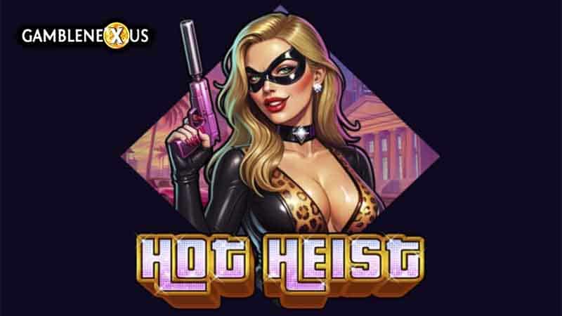Hot Heist Slot Logo