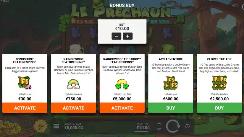 Buy Bonus