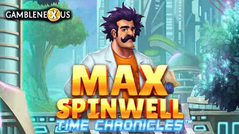 Max Spinwell: Time Chronicles Slot Logo