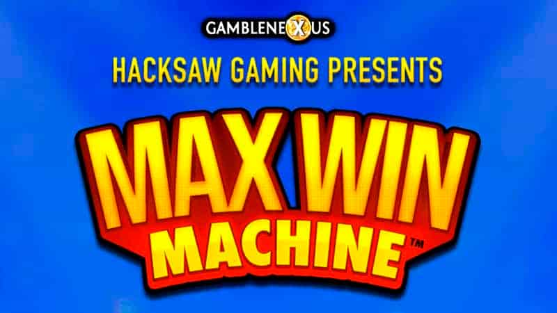 Max Win Machine Slot Logo