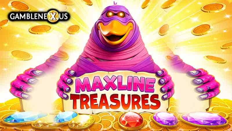 Maxline Treasures Slot Logo