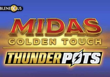 Midas Golden Touch: Thunder Pots Slot Logo