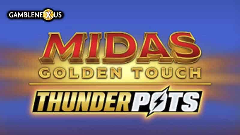 Midas Golden Touch: Thunder Pots Slot Logo