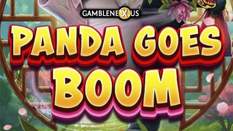 Panda Goes Boom Slot Logo
