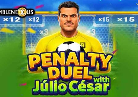 Penalty Duel with Júlio César Slot Logo