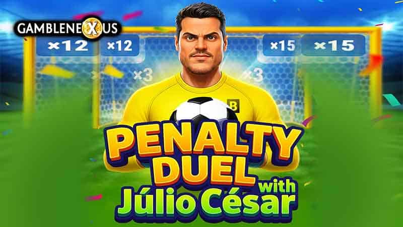 Penalty Duel with Júlio César Slot Logo