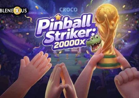 Pinball Striker 20000x Slot Logo