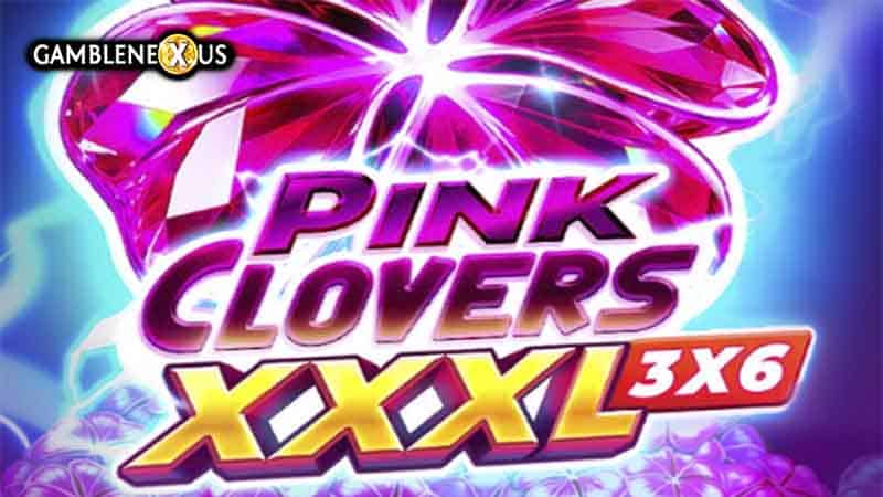 Pink Clovers XXXL: Hold and Win Slot Logo
